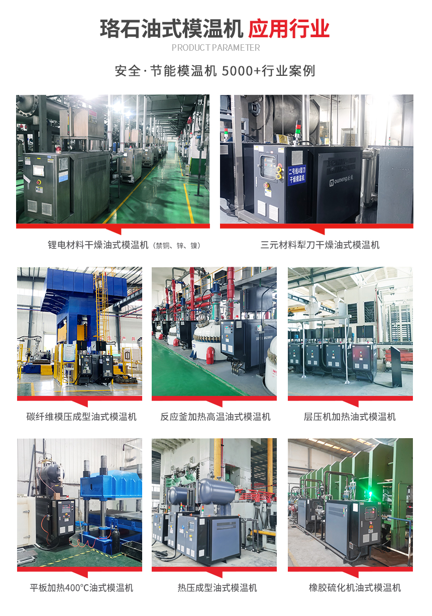 油式模溫機應用案例