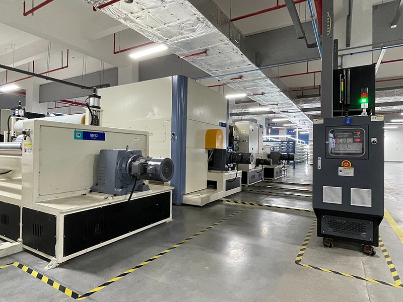 覆膜輥筒模溫機